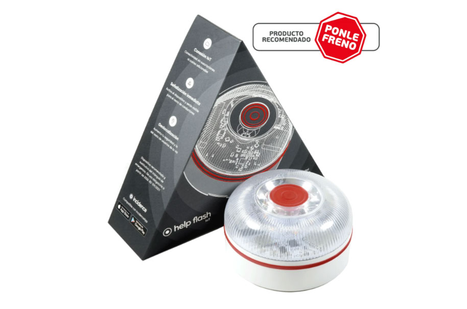 Baliza V16 Help Flash IoT - Producto Recomendado "Ponle Freno"