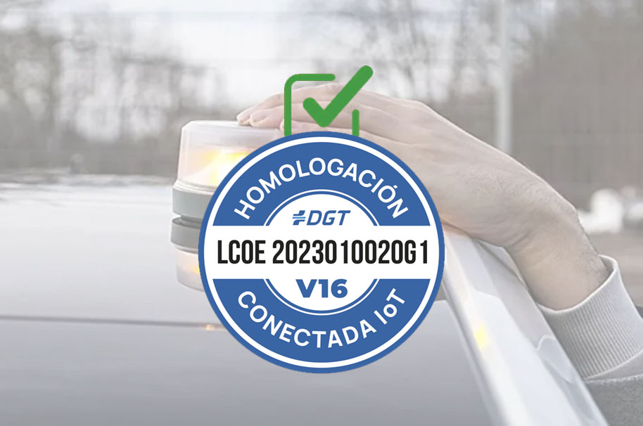 ¿Cómo saber si la baliza V16 está gomologada?